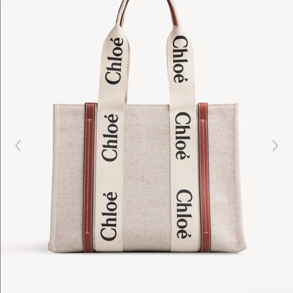 CHLOE WOODY TOTE